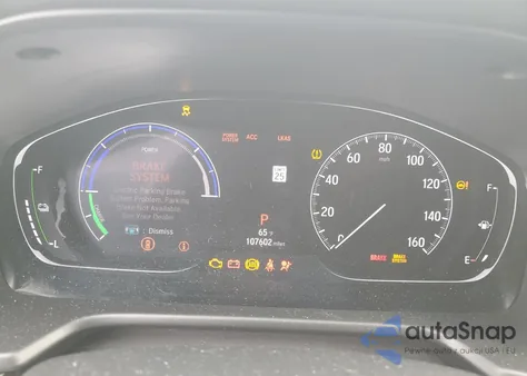 2020 Honda Accord Touring Hybrid from USA, damaged, VIN 1HGCV3F95LA001148